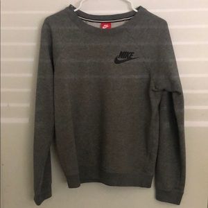 Grey Nike Crewneck Sweater